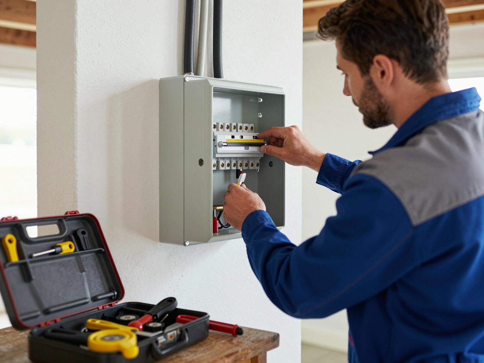 Electrical panel installation service